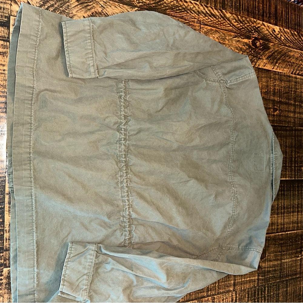 Army Green Spring Jacket size Large - image 5